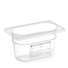 Polypropylene container GN 1/9 mm in height - Hendi 880562