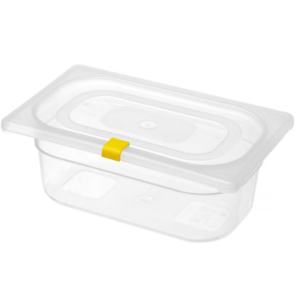 Hendi HACCP food container clips, 12 pcs. - yellow – image 3
