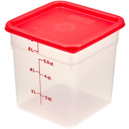 CAMBRO CamSquare food container 7.6 l 215x215x230 mm - transparent – image 2