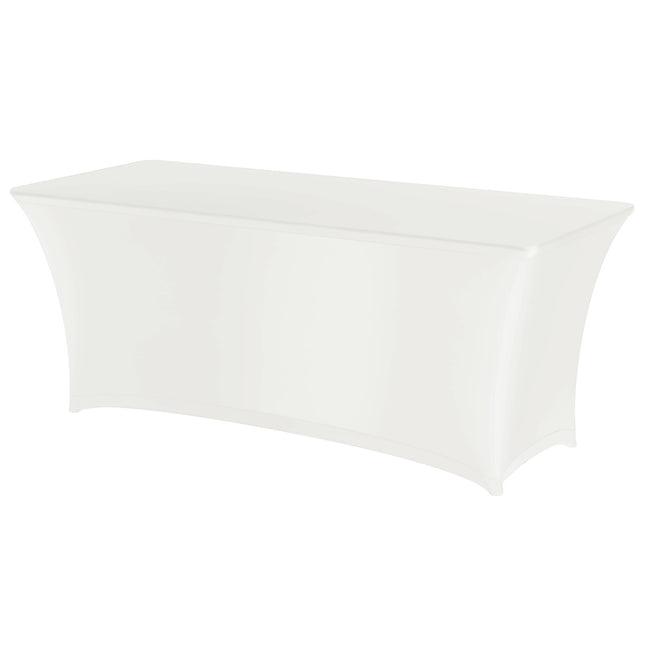 Hendi Rectangular without ironing 183x76 cm fabric Jersey white
