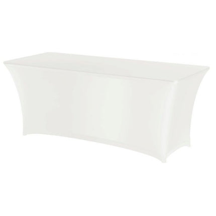 Rectangular without ironing fabric Jersey white - Hendi 814369