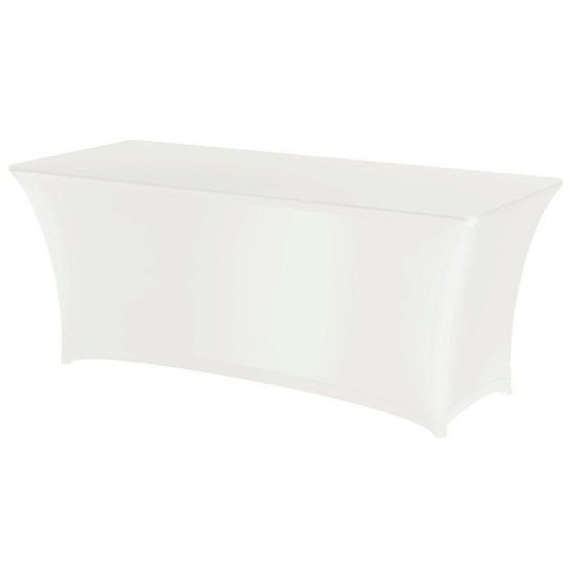 Hendi Rectangular without ironing fabric Jersey white