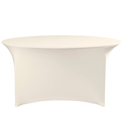 Hendi Round without ironing Wed 180cm fabric Jersey Cream