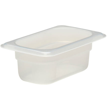 CAMBRO Transparent polypropylene catering container GN 1/9, height 65 mm, 0.57 l