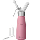 Siphon for whipped cream Pastel Pink 0,5 L - Hendi 975886