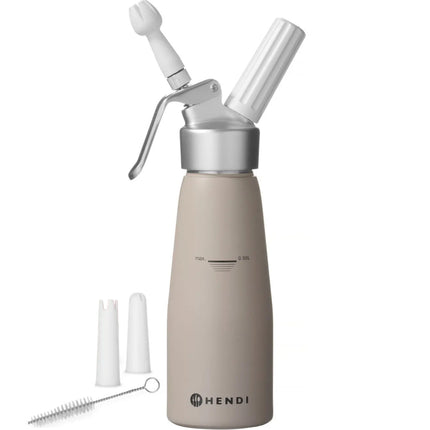 Taupe whipped cream trap 0,5 L - Hendi 975893