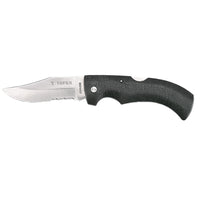 TOPEX Survival (gloves, fire starters – Universal knife, 90 mm blade, foldable
