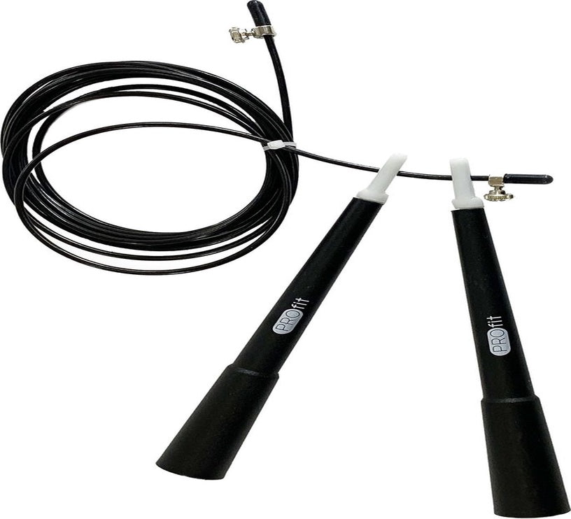 Skipping rope PROfit Aero, 3000 mm, black