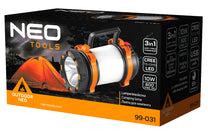 NEO TOOLS 800 lm Rechargeable Camping Lamp, 3-in-1 Power Bank with CREE T6 + SMD LEDs – image 4