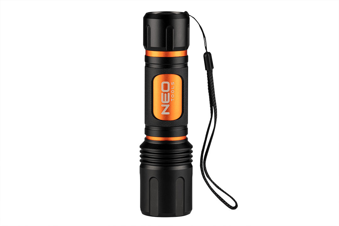 NEO TOOLS 6 x AA Battery-Powered Flashlight, 1500 lm, CREE XHP50.2 LED – image 2