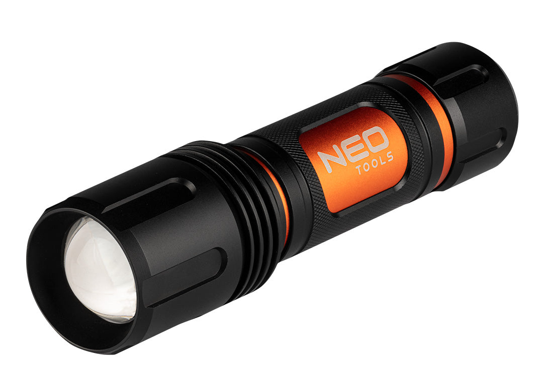 NEO TOOLS 6 x AA Battery-Powered Flashlight, 1500 lm, CREE XHP50.2 LED – image 5