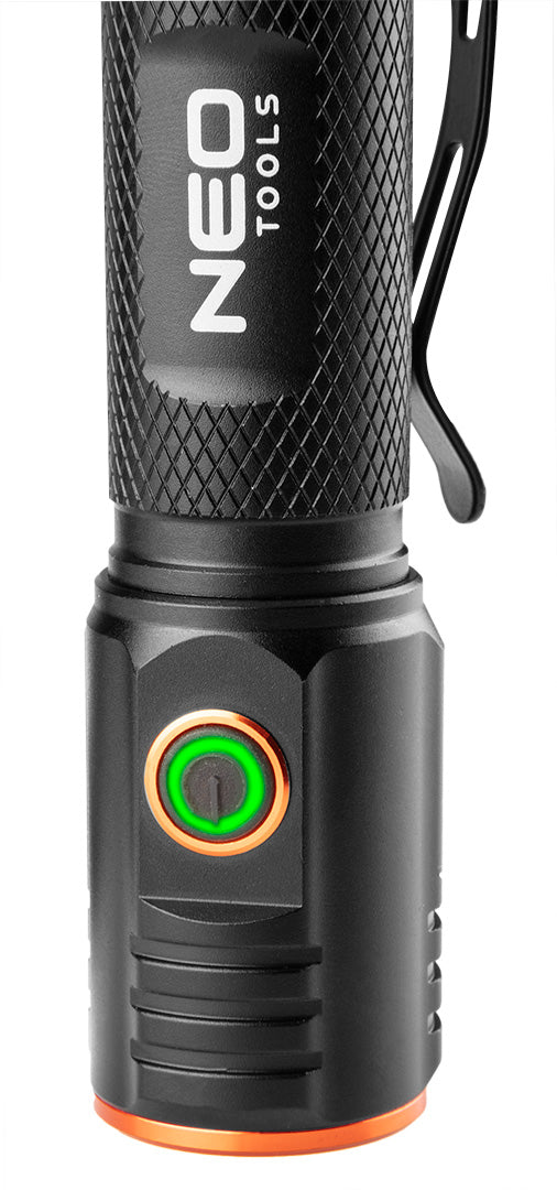 NEO TOOLS Flashlights, hand – USB C 2000 lm CHN LED rechargeable flashlight – image 9