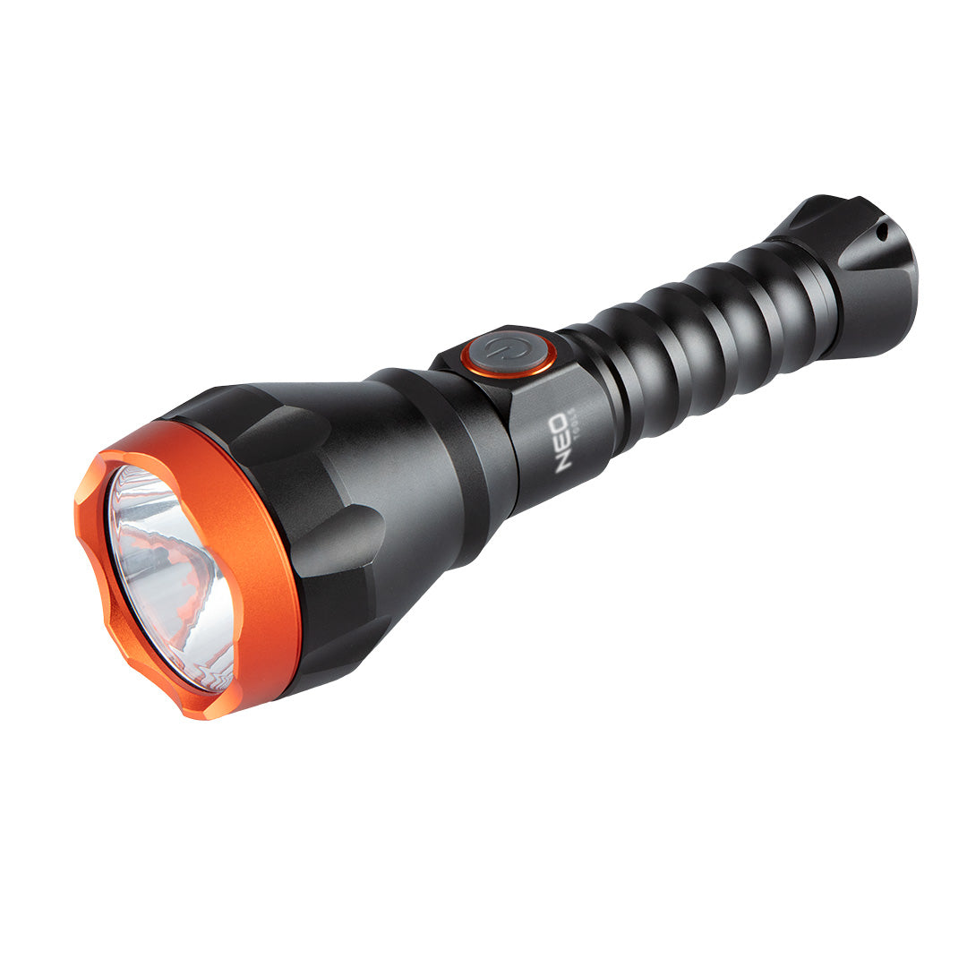 NEO TOOLS Flashlights, hand – USB C 500 lm Osram LED rechargeable flashlight