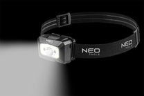 NEO TOOLS USB rechargeable headlamp 250 lm COB LED + motion sensor – image 8