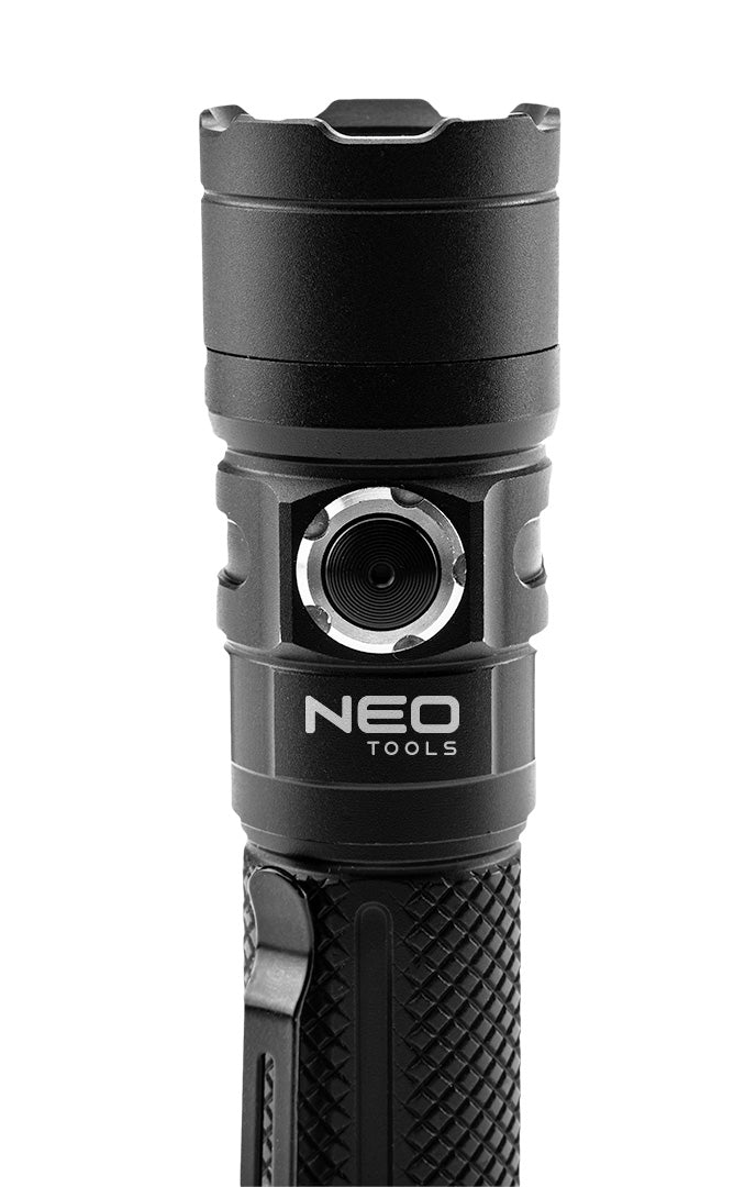 NEO TOOLS Flashlights, hand lamps – USB-C Rechargeable Flashlight, 1500 lm, SST40 LED – image 2
