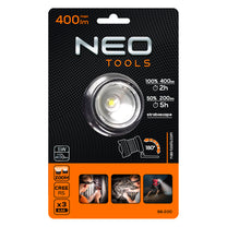 NEO TOOLS 400 lm Battery-Powered Headlamp, Zoom, CREE R5, 3 x AAA – image 7