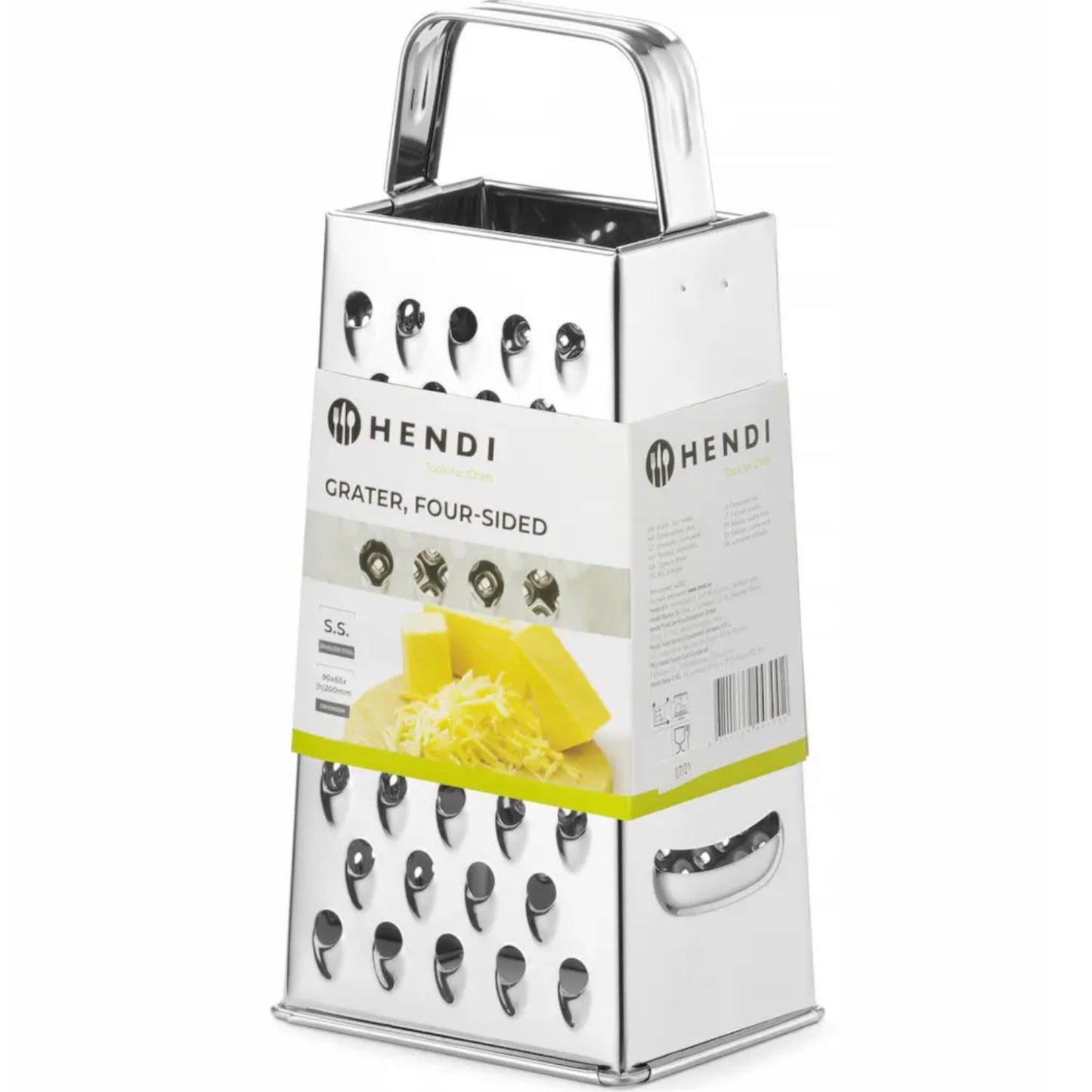 A 4-sided vegetable market made of stainless steel - Hendi 443002 - Carlat