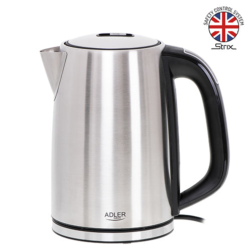 ADLER AD 1340 1.7-liter Metal Kettle with LCD Display &amp; Temperature Control