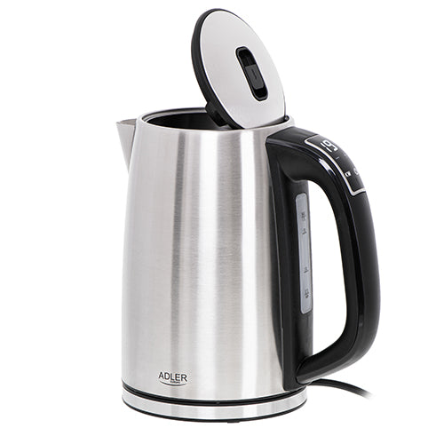 ADLER AD 1340 1.7-liter Metal Kettle with LCD Display &amp; Temperature Control – image 2