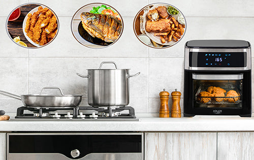 ADLER AD 6309 Oil-Free Air Fryer - 8-in-1 Oven - 13 Liters – image 17