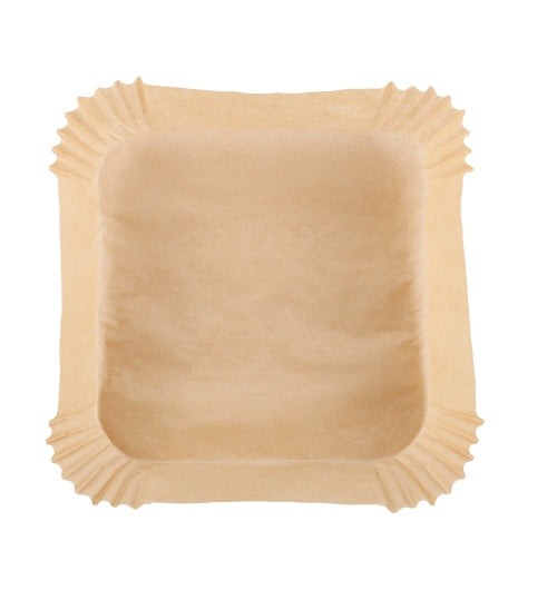 AD 6732 Paper Liners for Air Fryers | 100 pcs. | 20 cm | up to 240°C | biodegradable - Carlat