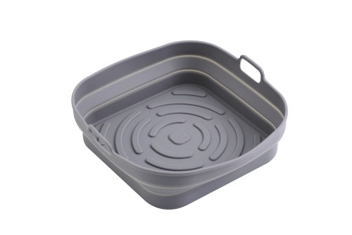 AD 6735 Silicone Tray for Air Fryer | Square | 19.7 cm | Reusable | BPA-free Food-Grade Silicone - Carlat
