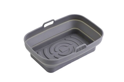 AD 6736 Silicone Tray for Air Fryer | 19.8 cm x 13.1 cm | reusable | BPA-free food-grade silicone - Carlat