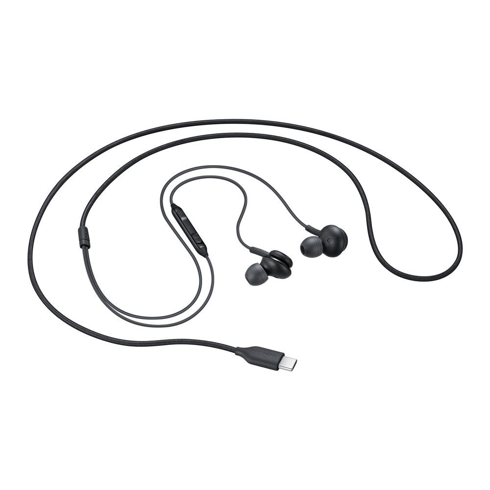 AKG wired in-ear headphones, USB-C connector, black - Carlat