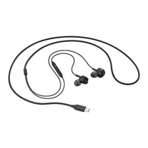 AKG wired in-ear headphones, USB-C connector, black - Carlat