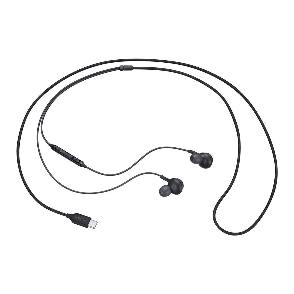 AKG wired in-ear headphones, USB-C connector, black - Carlat