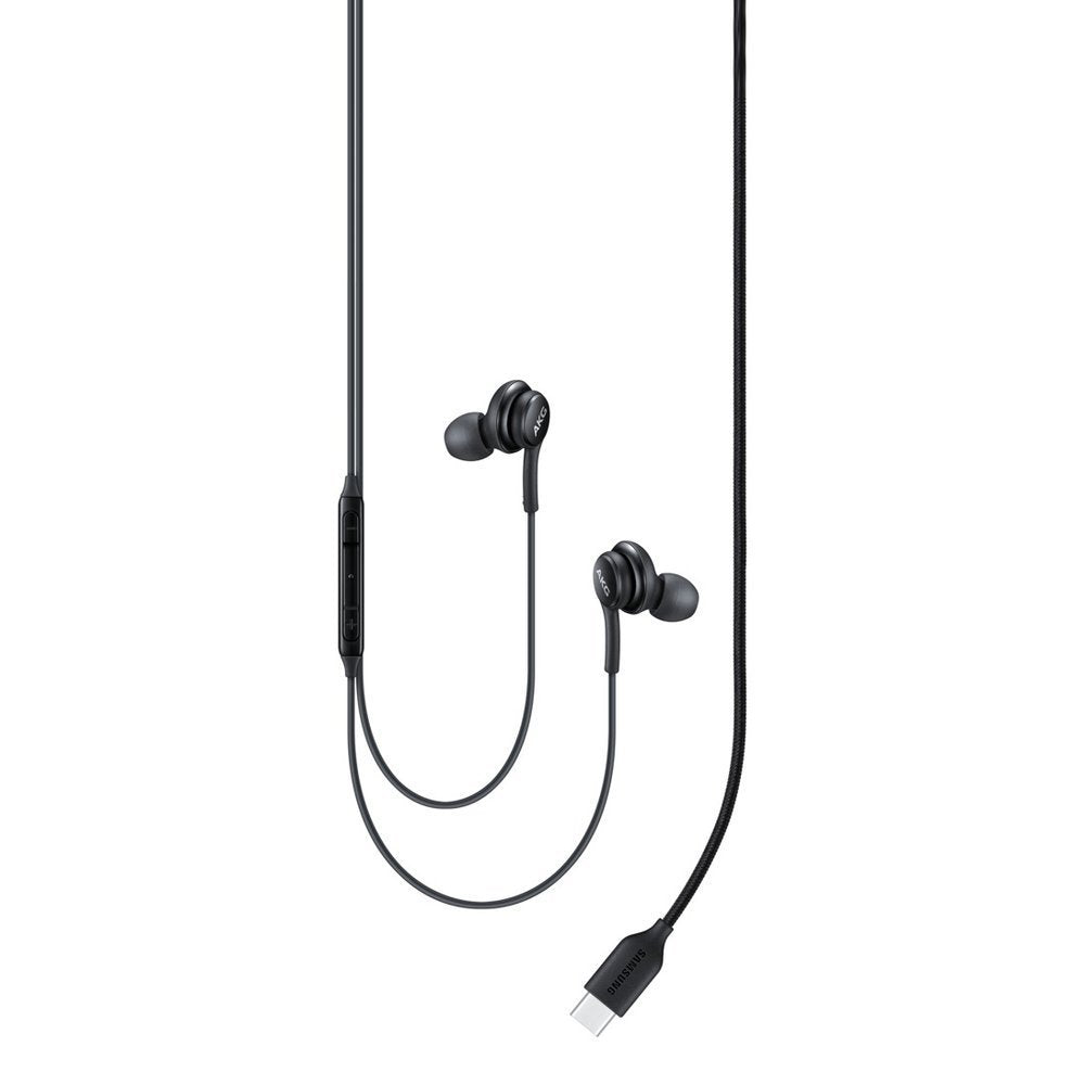AKG wired in-ear headphones, USB-C connector, black - Carlat