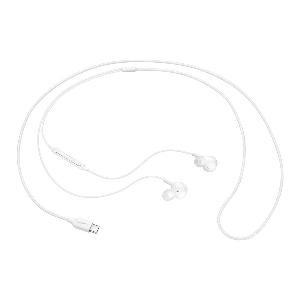 AKG wired in-ear headphones, USB-C connector, white - Carlat