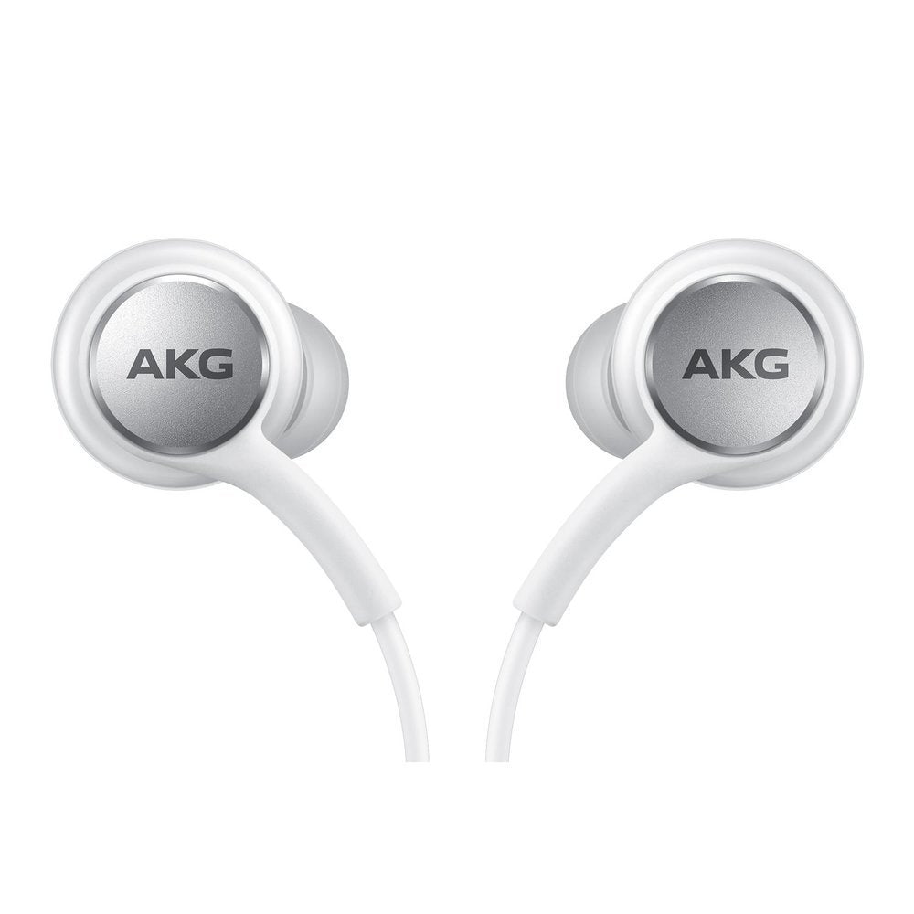 AKG wired in-ear headphones, USB-C connector, white - Carlat