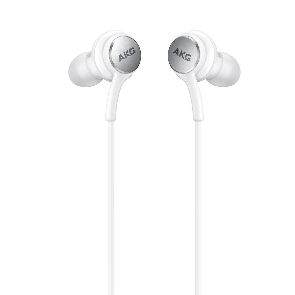 AKG wired in-ear headphones, USB-C connector, white - Carlat