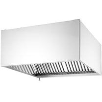 Absorber hoods – Wall absorber hood, screwed, STEEL 1005x1000x450 mm - Carlat