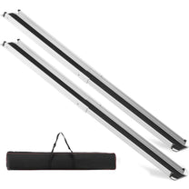 Access ramp, portable, foldable driveway rails 120 x 19 cm - 2 pcs. - Carlat