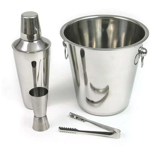 Accessories (bartending supplies, filters, plastic wrap – Kinghoff 4-Piece Bar Set - Carlat