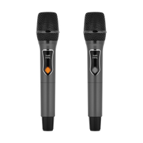 Active speaker (with 2 UHF wireless microphones, SD, Bluetooth, FM, USB, LED) 60 watts - Carlat