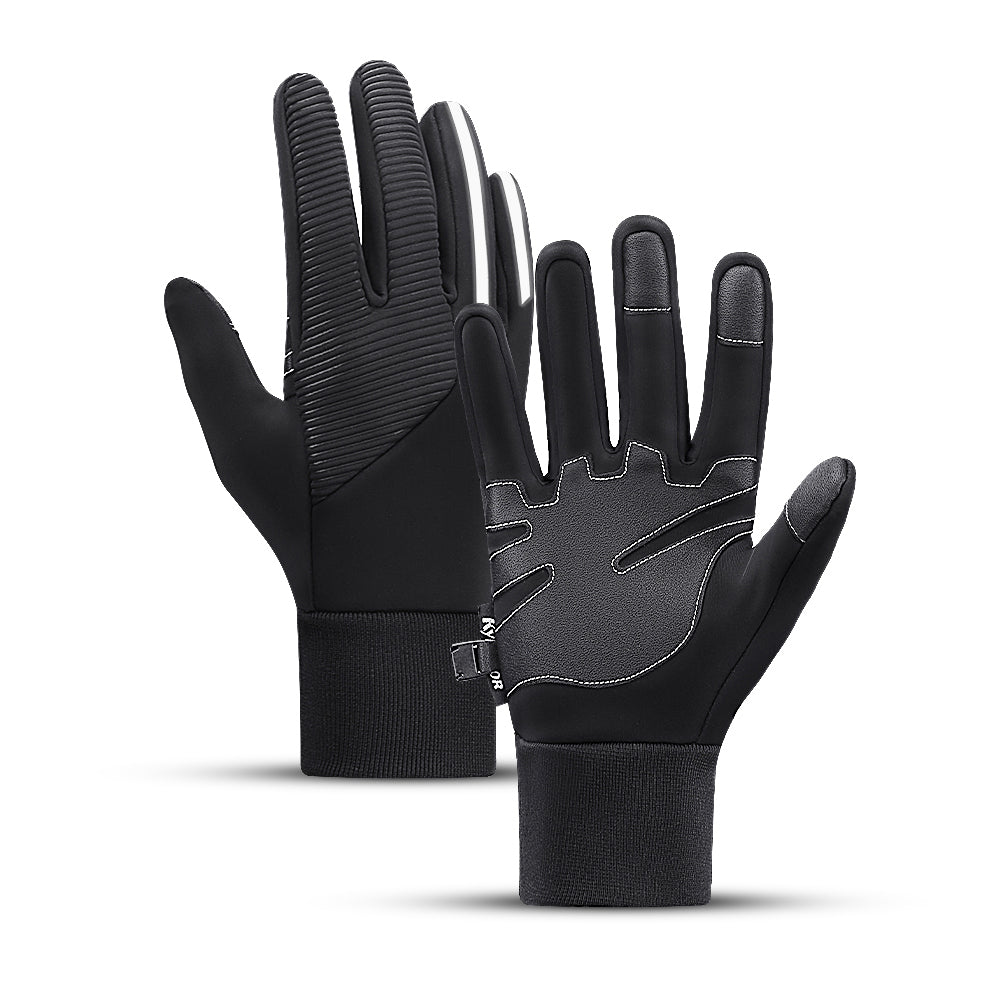 Activewear – Insulated, anti-slip sports gloves for the phone, size: - Carlat