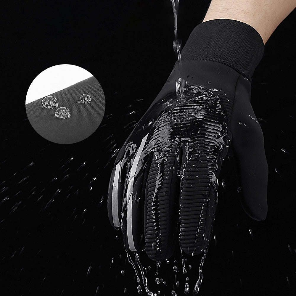 Activewear – Insulated, anti-slip sports gloves for the phone, size: - Carlat