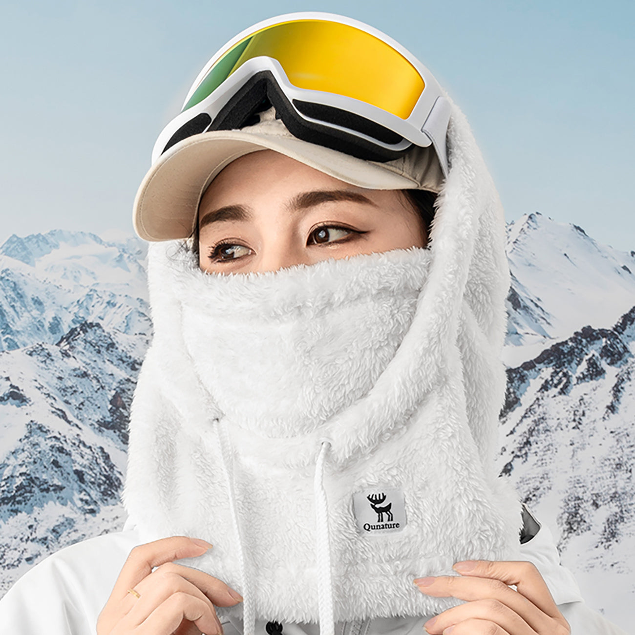 Activewear – Qunature Arctic Velvet ski balaclava size M - Carlat