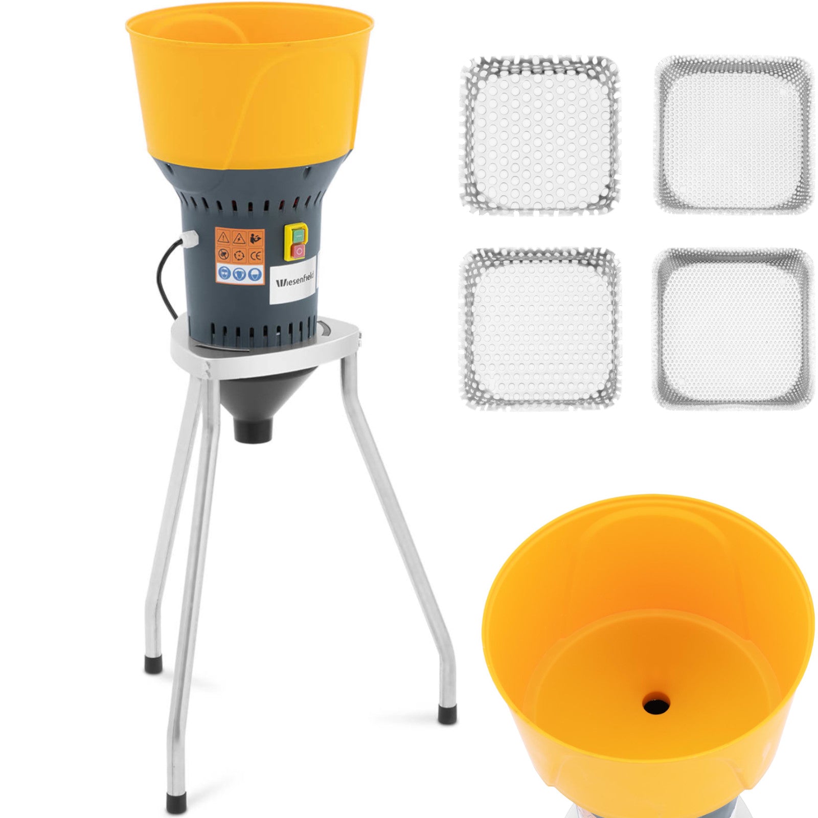 Agriculture – Corn and pea grain grinder with base 60 - Carlat
