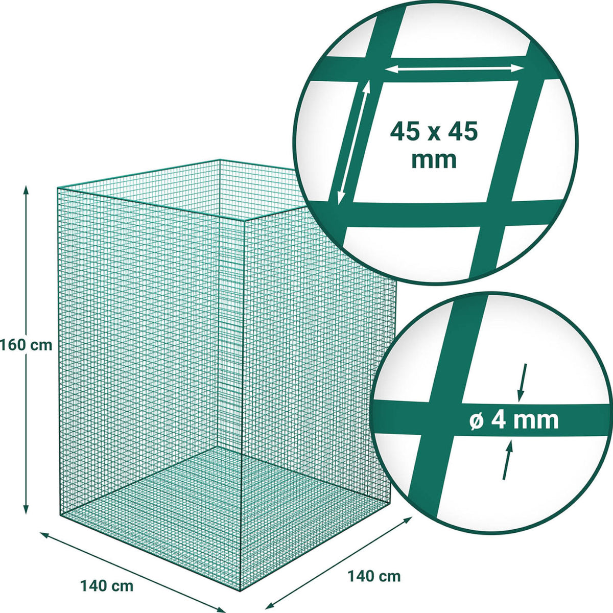 Agriculture – Hay net in bales for feeding horses, mesh - Carlat