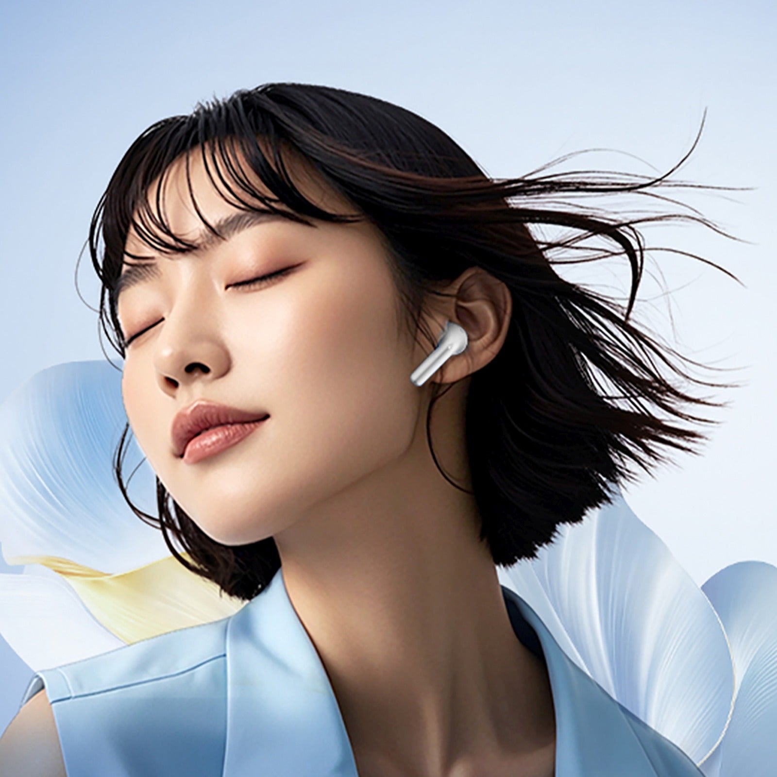 AilyBuds E10 LDAC ENC IPX4 BT wireless in-ear headphones - white - Carlat
