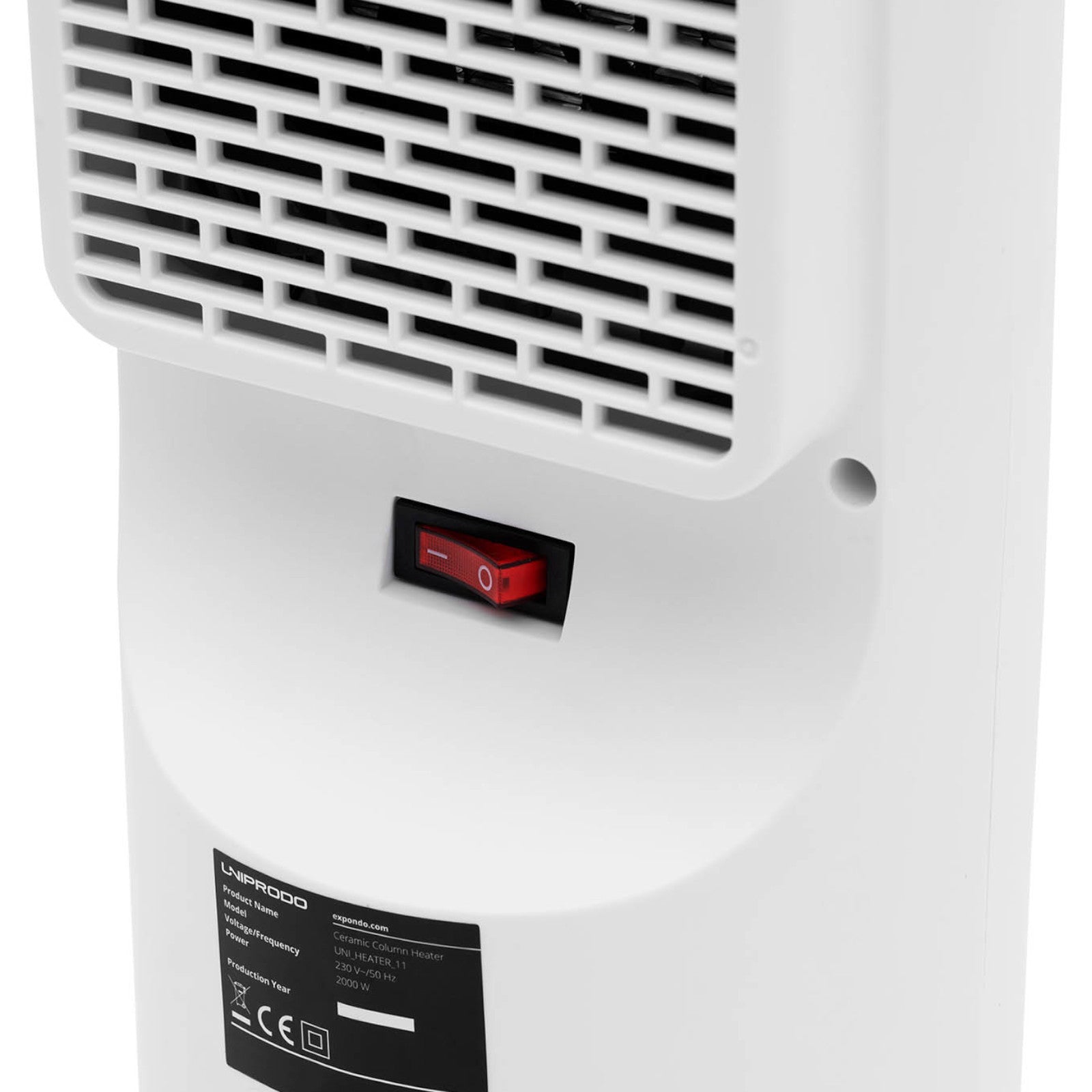 Air Conditioners – Electric column radiator with remote control 1200/2000 - Carlat