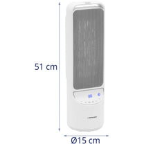 Air Conditioners – Electric column radiator with remote control 1200/2000 - Carlat