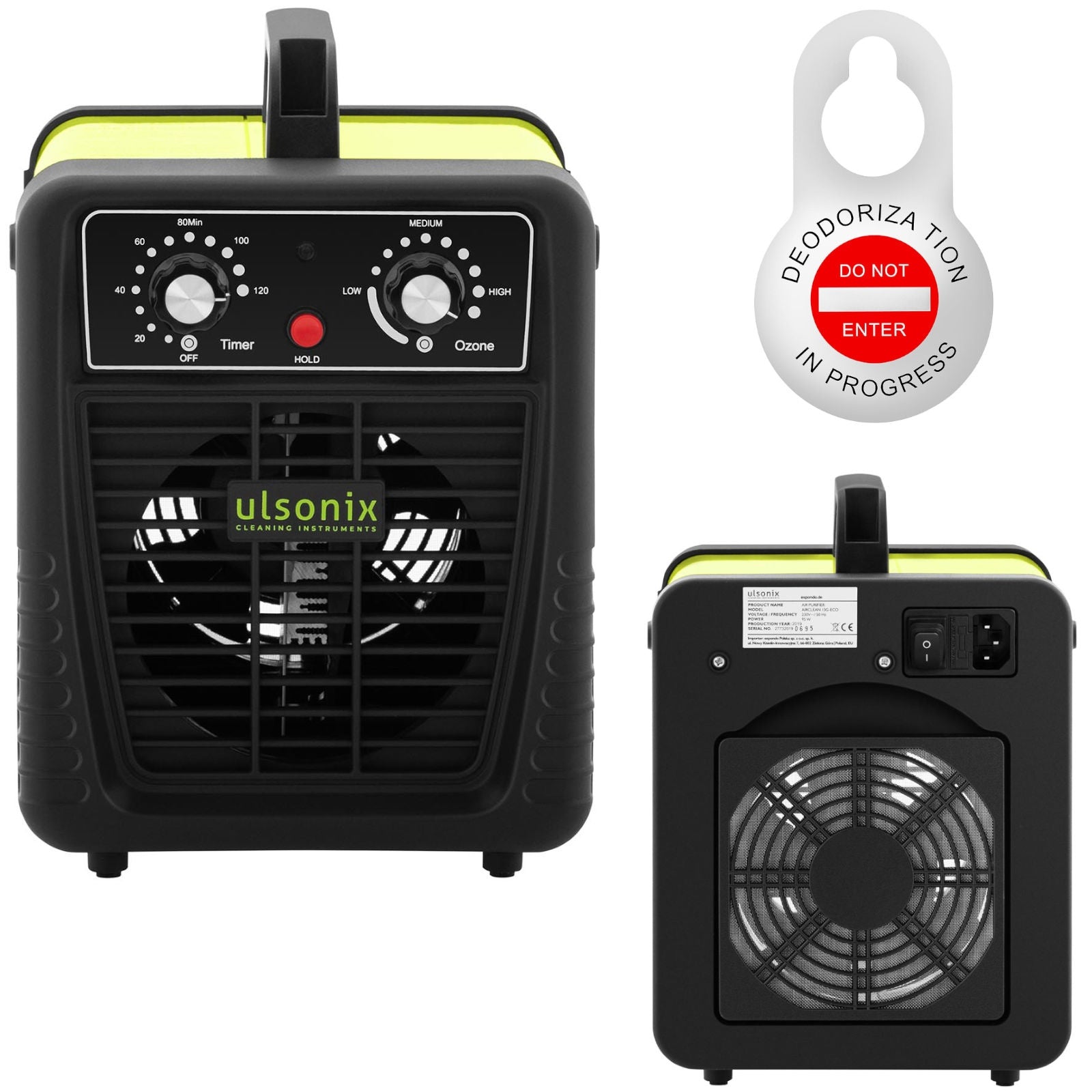 Air Purifiers – Ulsonix AIRCLEAN 10G-ECO ozone generator 10000 mg/h - Carlat