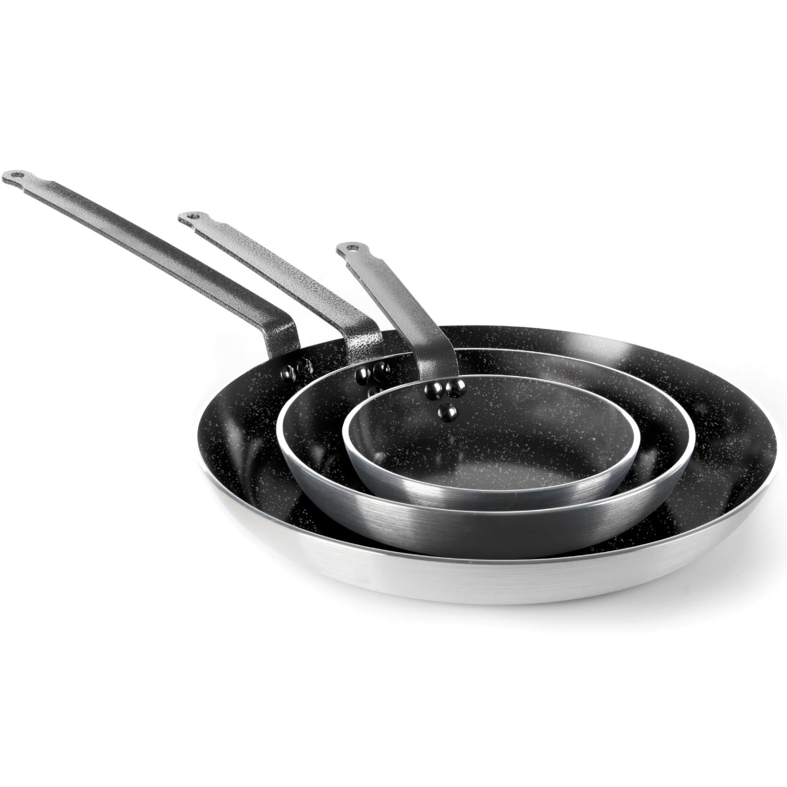 Aluminium pan with marble coating not incorporating wed. 390 mm - Hendi 627655 - Carlat