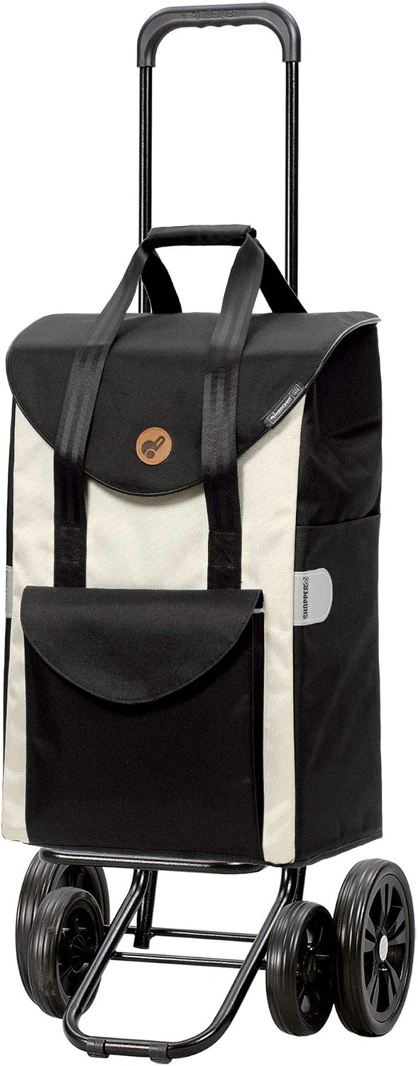 Andersen Quattro Shopper Trolley Bag on Wheels, Senta, 49 L - Carlat