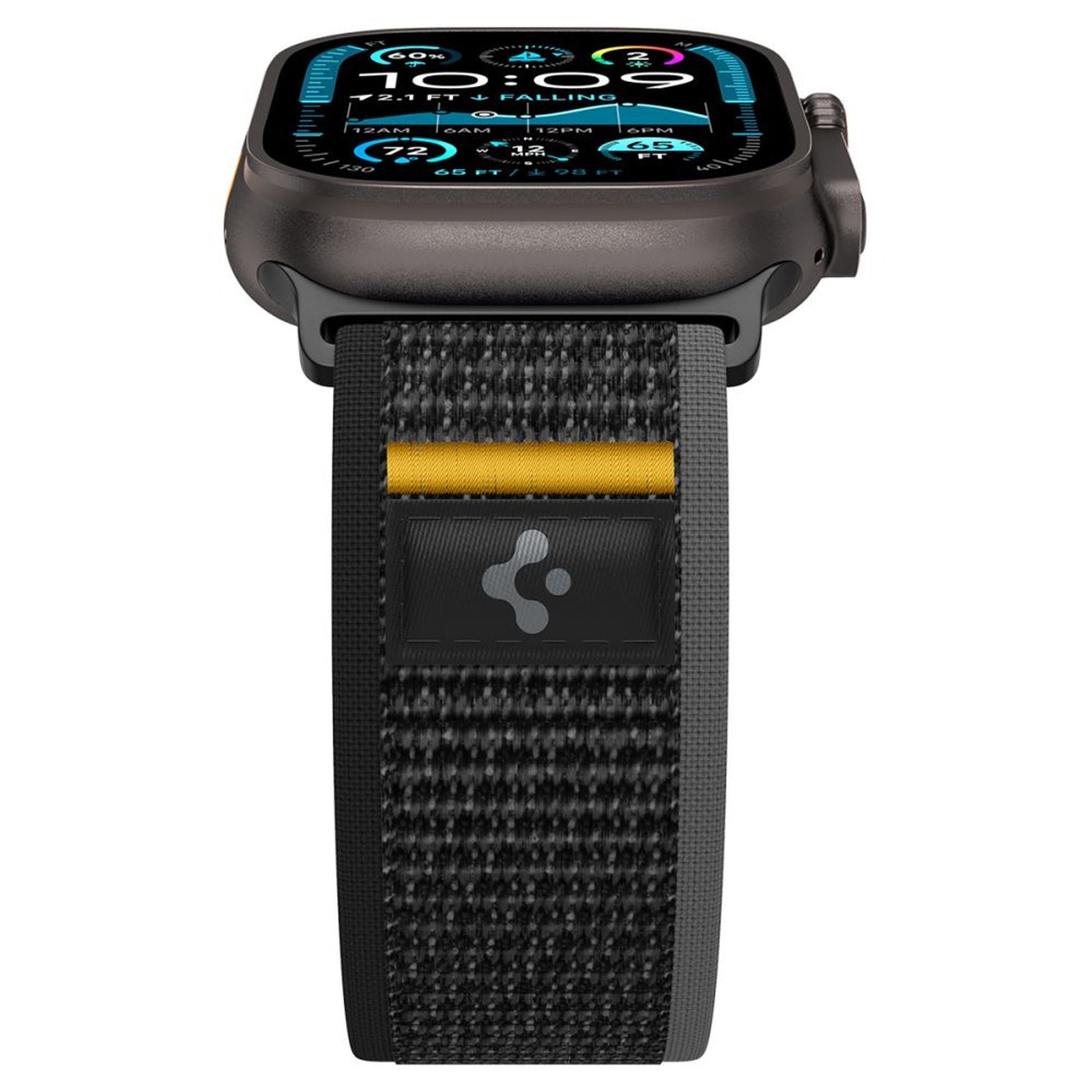 Apple Watch Strap 44 / 45 / 46 / 49 mm Athlex Air - Black - Carlat